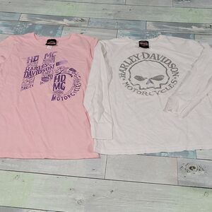 Harley-Davidson Girls sz Large 10/12 Lot